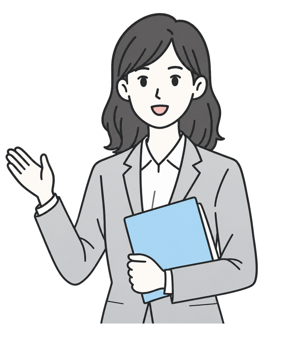 支援担当者のイラスト